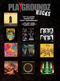 Playgroundz Top 15 Stoner/Doom Album Releases of August 2024